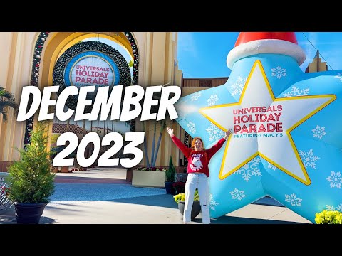 Vídeo: Dezember at Universal Orlando: Weather and Events Guide