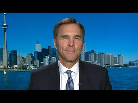 Finance Minister Bill Morneau comments on increased interest rates and carbon tax