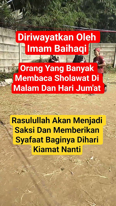 perbanyak bersholawat dimalam dan di hari Jum'at #doa #sholawat #shortvideo