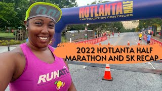 2022 HOTLANTA Half Marathon and 5k Race Recap