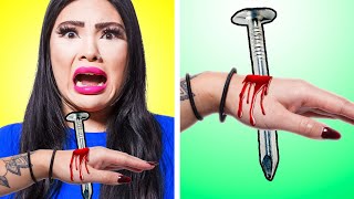 Crazy Life Hacks Clever Pranks Amazing Diy Funny Nerd Vs Popular People Situations