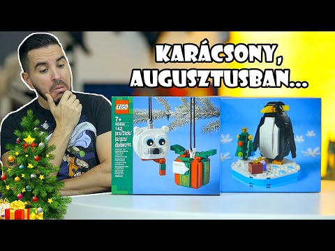 Kicsit korainak érzem 😅|| 300 alatt || LEGO 40494, 40498 Karácsonyi Pingvin