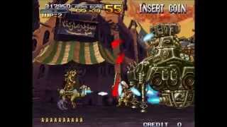 Metal Slug X mission 1 score run - no camping screenshot 3