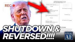 Trump's Media TAKEOVER REVERSED in BLISTERING Ruling