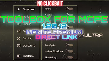 TOOLBOX FOR MCPE 1.20.12 Infinite Premium Time No Ads| TOOLBOX 1.20.12 PREMIUM | OPBOX ULTRA
