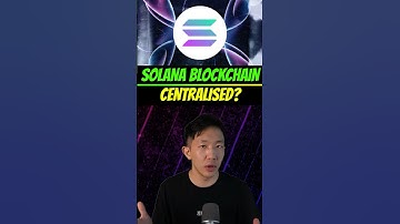 Is Solana blockchain centralised? #solana #crypto #ethereum