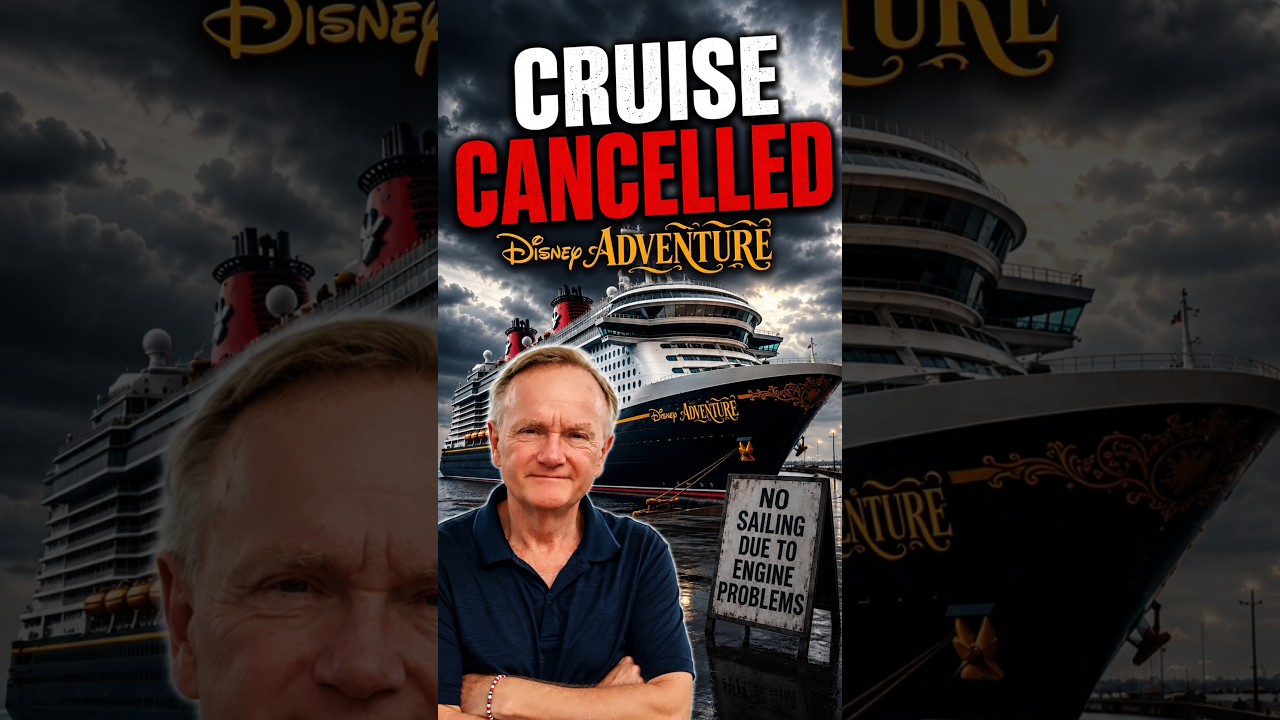 Disney Adventure Cruise:  engine Problems... we have to get off