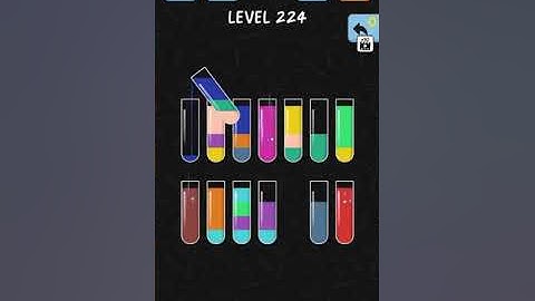 Watercolor sort level 224