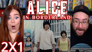 It's already a blood bath! | Alice in Borderland 2x1 REACTION | Season 2 | 今際の国のアリス
