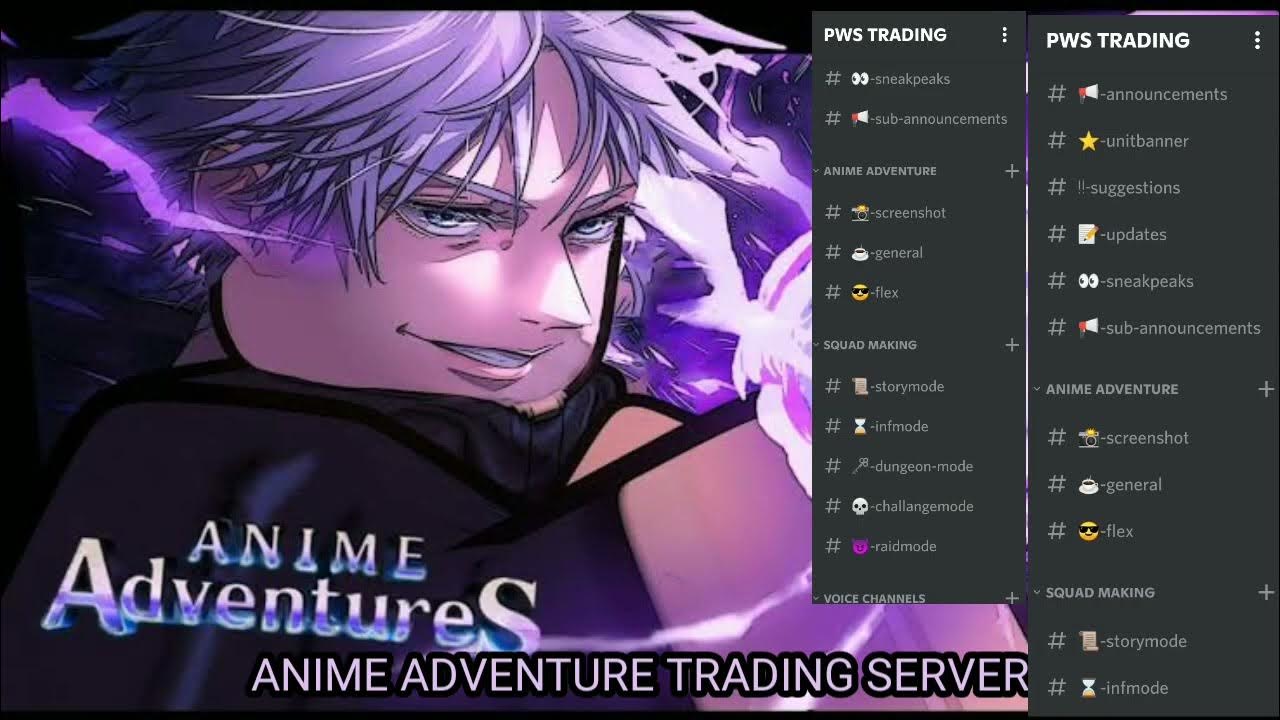 Anime Adventures Discord Server - Followchain