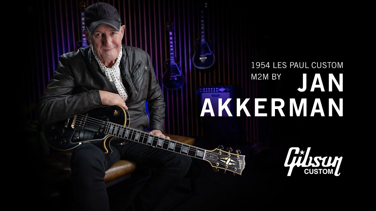 Tien unieke Les Paul Custom signatures voor Jan Akkerman - Gitarist.nl