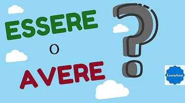 Italian Verb Essere and Avere (indicativo Presente)