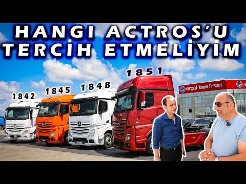 ACTROS 1842,1845,1848 ve 1851 ARALARINDAKİ FARKLAR / HANGİ İŞ İÇİN HANGİ ACTROS