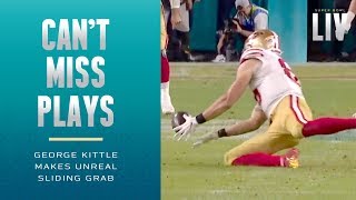 Unreal Sliding Grab Made by George Kittle! | Super Bowl LIV