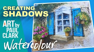 How to Paint Shadows in Watercolour using Local Colours