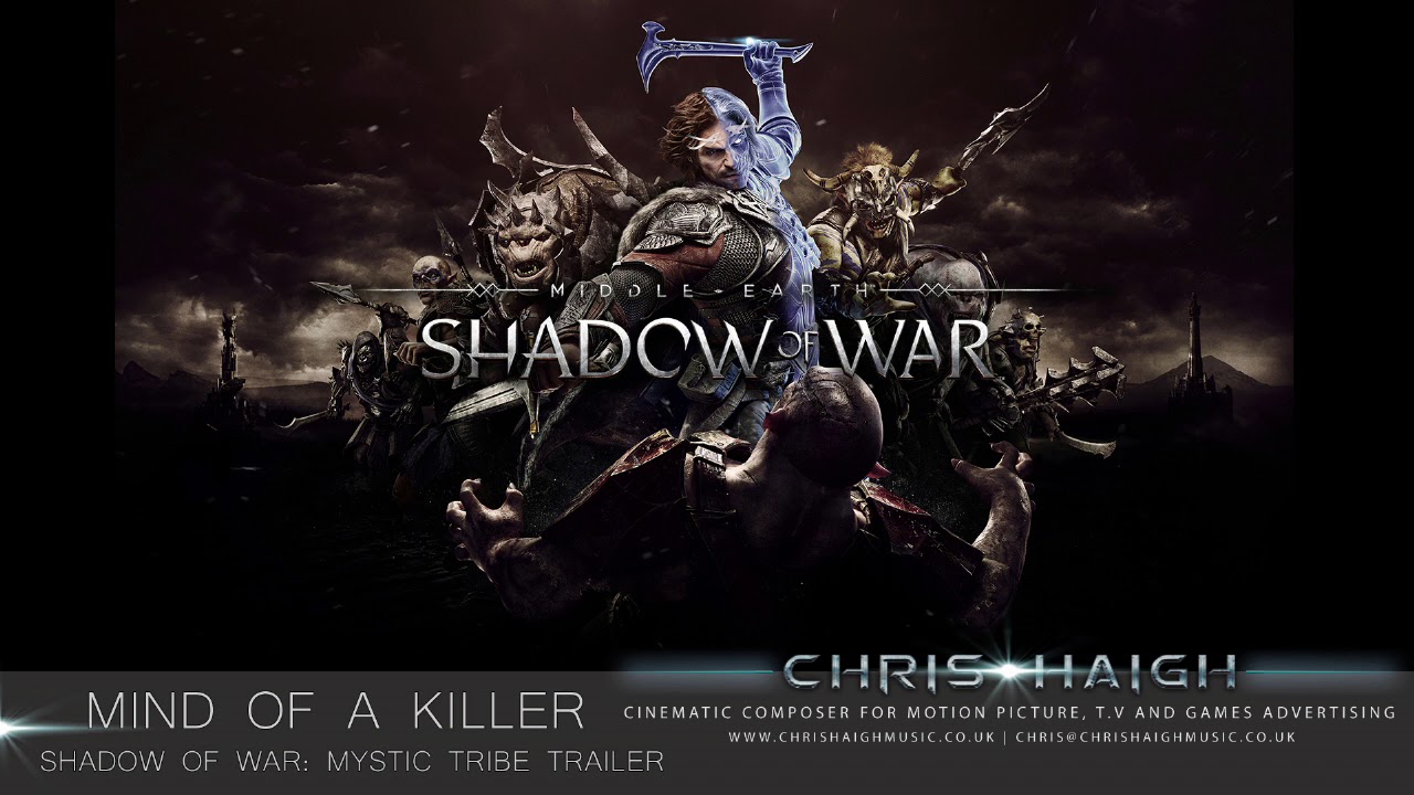 YouTubeでMIND OF A KILLER - Chris Haigh | SHADOW OF WAR: MYSTIC TRIBE - TRAILER MUSICを視聴 YouTubeでMIND OF A KILLER - Chris Haigh | SHADOW OF WAR: MYSTIC TRIBE - TRAILER MUSICを視聴