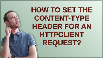 How to set the Content-Type header for an HttpClient request?