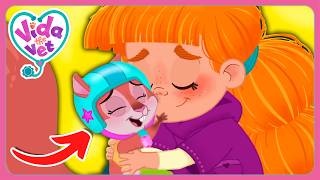 Fergie Gives the Best Hugs! 🤗 (45 Mins of Full Episodes) | Vida the Vet | Cartoons for Kids