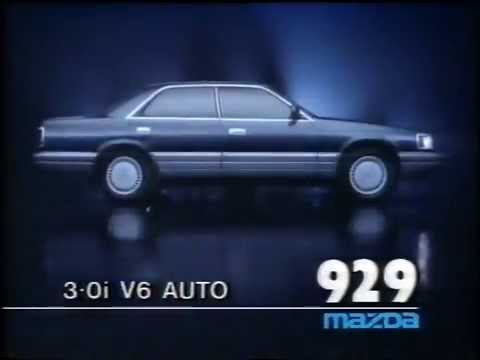 Mazda 929 1991 Advertisement