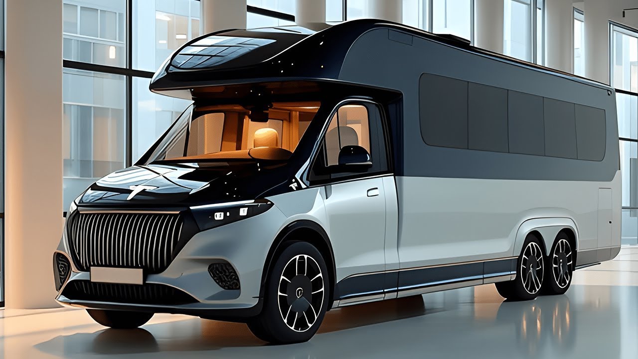 Автодом Tesla Maybach 2026 года — первоклассный люкс на колесах!