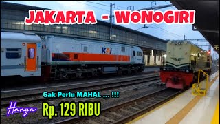 PUTAR JALUR‼️FULL TRIP NAIK KERETA MURAH • JAKARTA - WONOGIRI • HANYA RP. 129RIBU • VIA BANDUNG