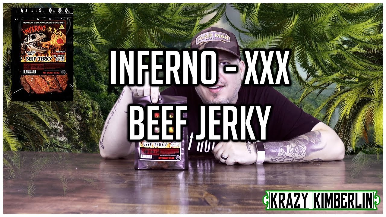 Jurassic Jerky Inferno XXX Beef Jerky YouTube