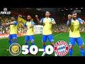 Fifa 23  what happen  if ronaldo messi neymar and mbappe play together  al nassr 500 fc bayern 