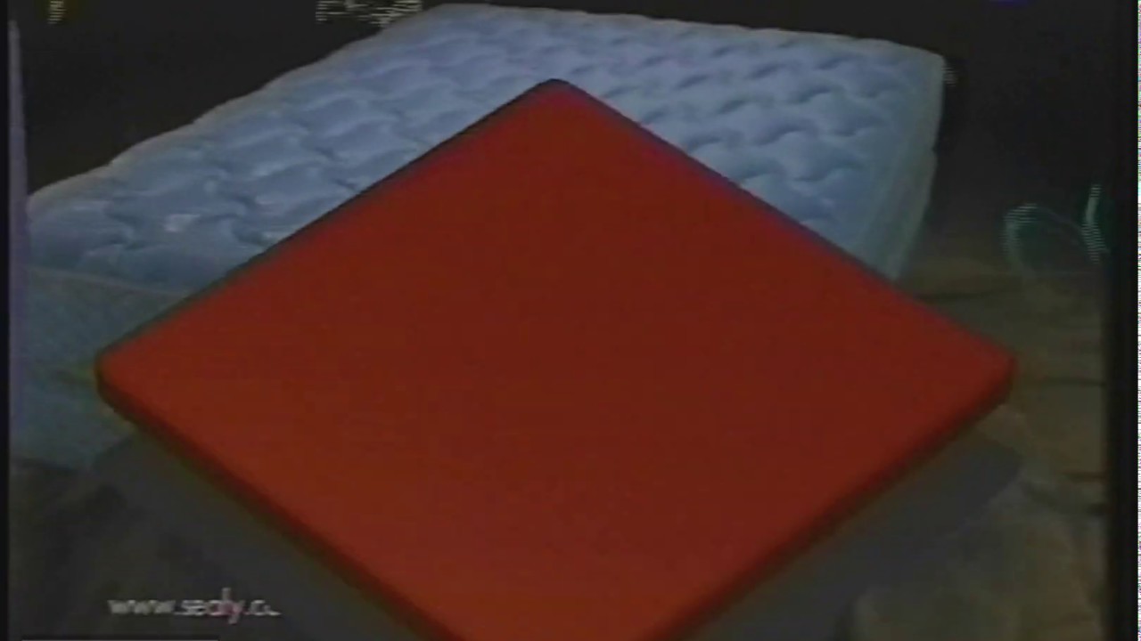 1998 Sealy Commercial Posturepedic Mattress Close Out YouTube