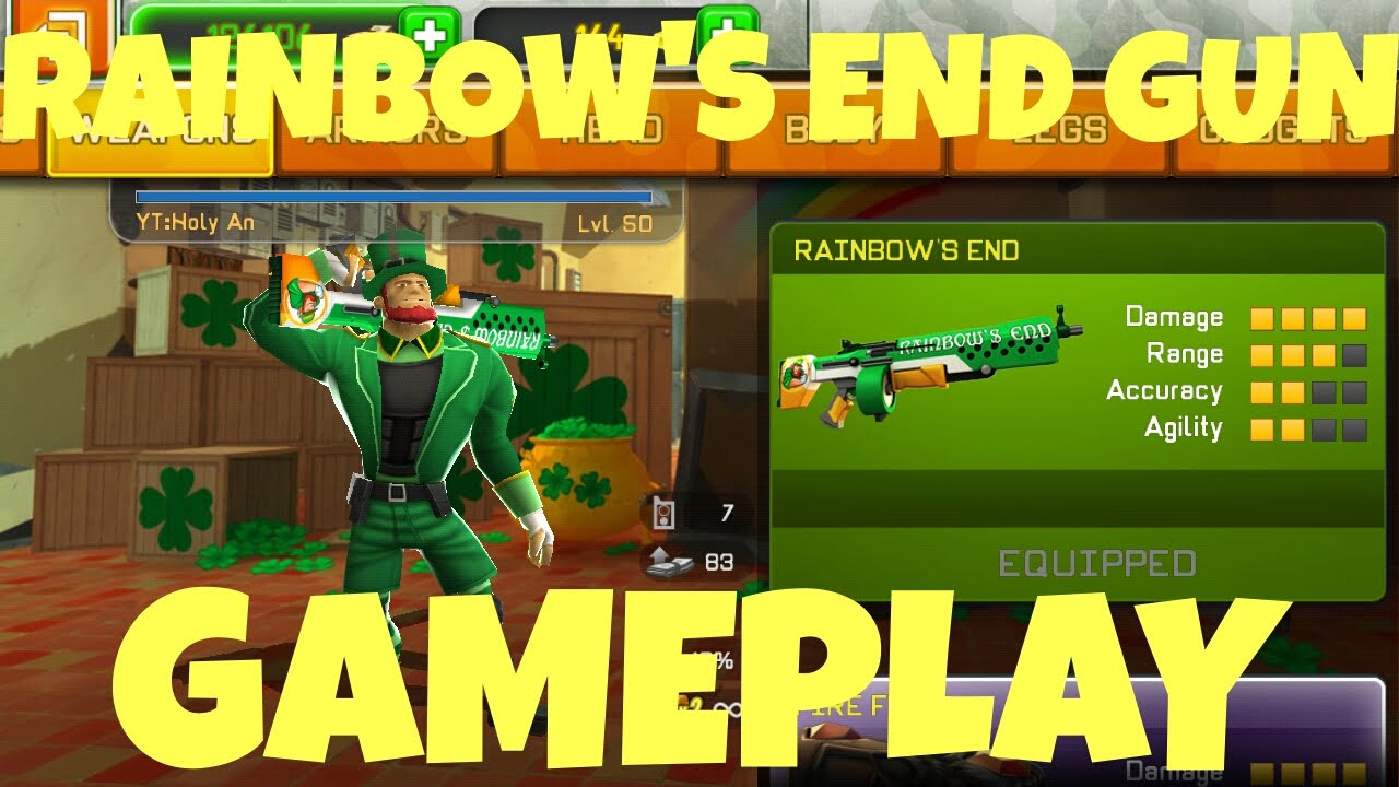 Respawnables Rainbow's End Gun Gameplay|BETTER THAN SMG HOWLING!|