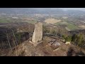 Gubbio, il rudere della TORRE DELL'OLMO - Drone DJI Mini 2