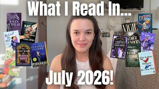 What I Read in July 2026 | Monthly Reading Recap