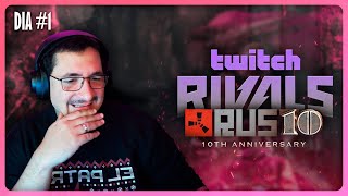 Twitch Rivals Rust | Día 1 | Inicio a full #pinkteamlatam (Resumen)