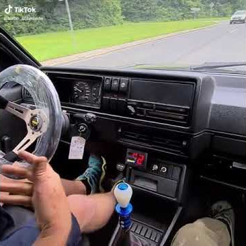 Golf Mk2 Insane Acceleration #short #Acceleration