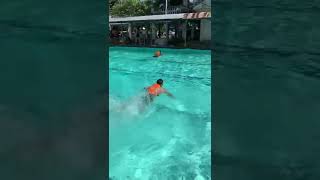 FEET FIRST JUMP ENTRY