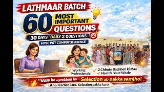 2. Subtraction using (b-1)'s complement | 60 Most Important Question Series | DAY 1 PART 1 HPSC PGT