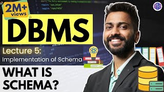 Lec-5: What is Schema | How to define Schema | Database management system in Hindi