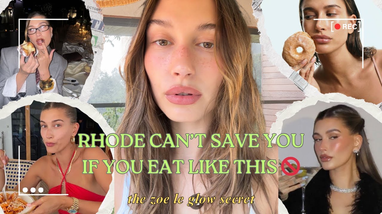 The Secret Behind Hailey Bieber's Glazed Donut Skin (Spoiler: Not Just Rhode)