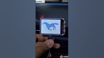 Lilygo T4 V1.3 | ESP32 | ILI9341 LCD Display | Big Horse Animation Example |