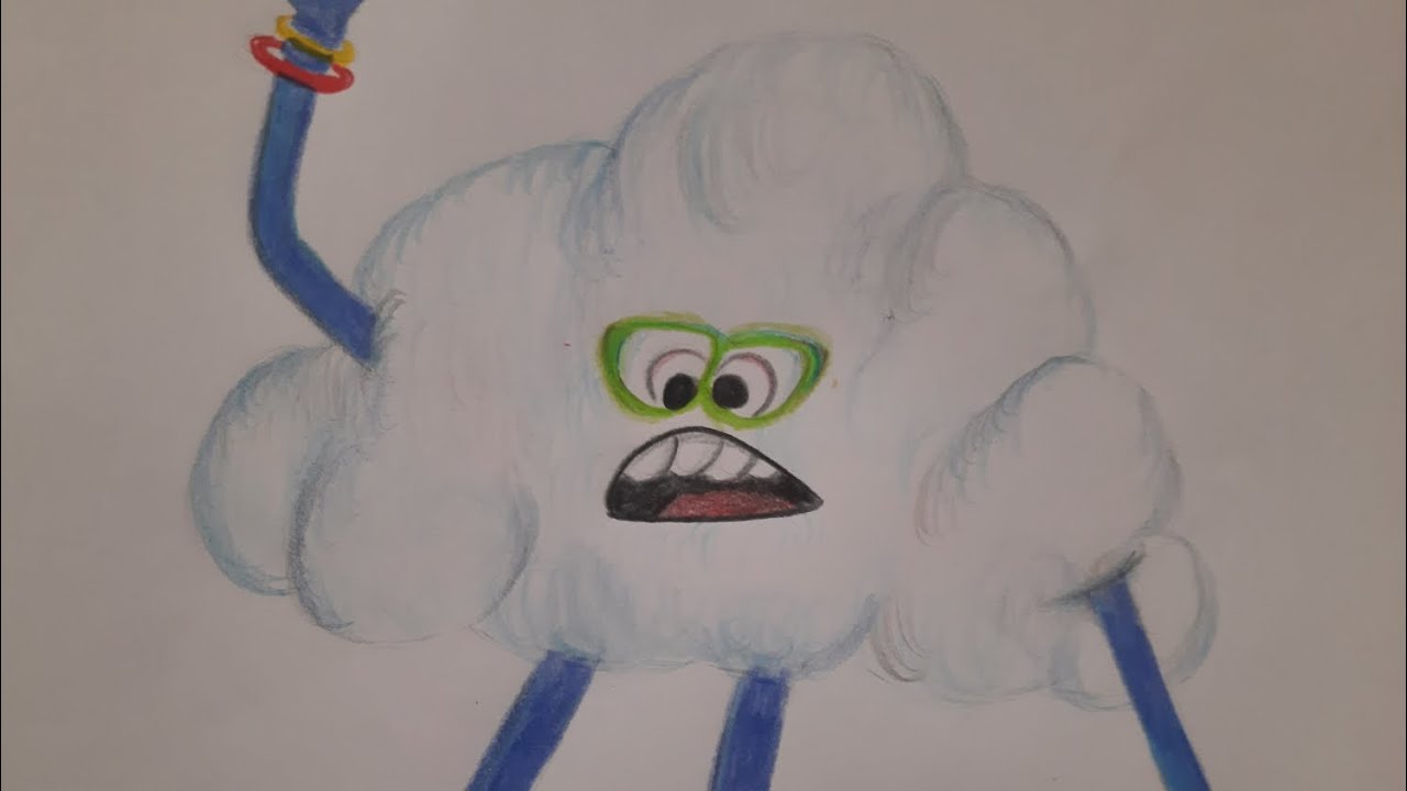 CLOUD GUY Drawing! - YouTube