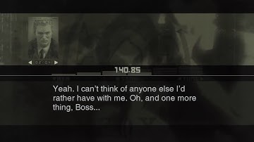 Metal Gear Solid 3 - Loyalty To The End