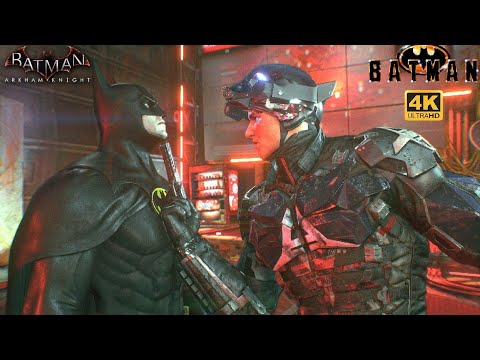 Batman vs The Arkham knight with Michael Keaton Suit - Batman Arkham Knight 4K