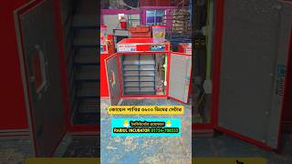 কোয়েল পাখির ৩৬০০ ডিমের সেটার #rabiulincubator #ইনকিউবেটর #incubator #viralshorts #shortvideo