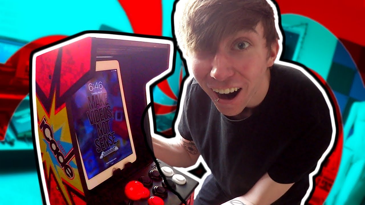 Arcade Cabinet For Ipad 9 Icade Games Youtube