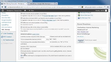 How to use WordPress: google xml sitemap generator
