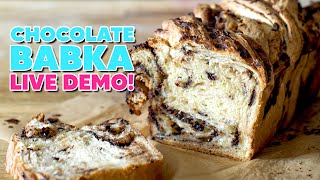 Anna Olson Makes Chocolate Babka LIVE | Live with Anna Olson