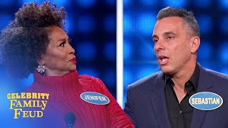Jenifer Lewis dances around giving her answer! | Celebrity Family Feud