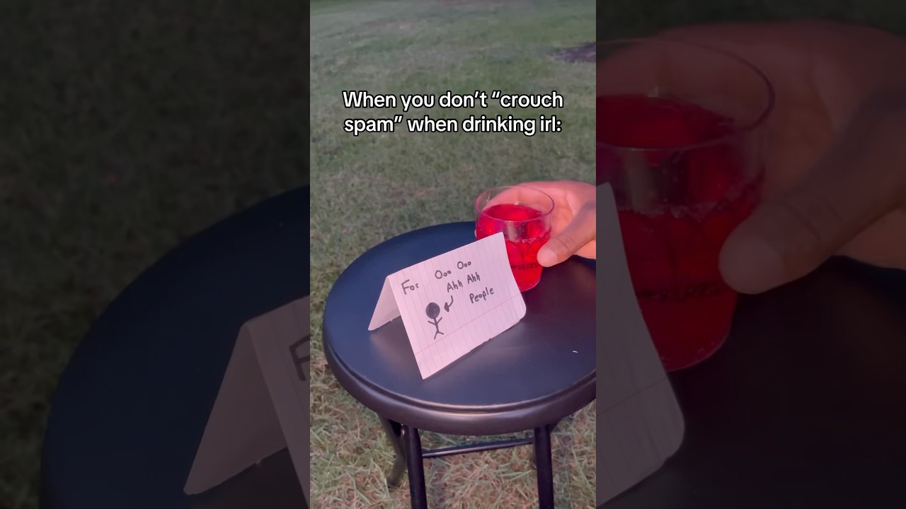 ALWAYS CROUCH SPAM😤 