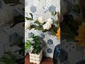 Cement Blue Peel and Stick Backsplash Tile #diytilebacksplash