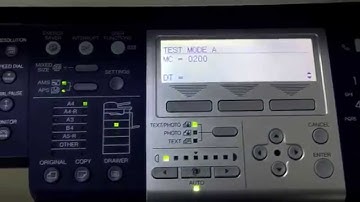 Toshiba copier estudio 182 181 195 212 224 toner install code 02. toshiba fotokopi makinesi toner