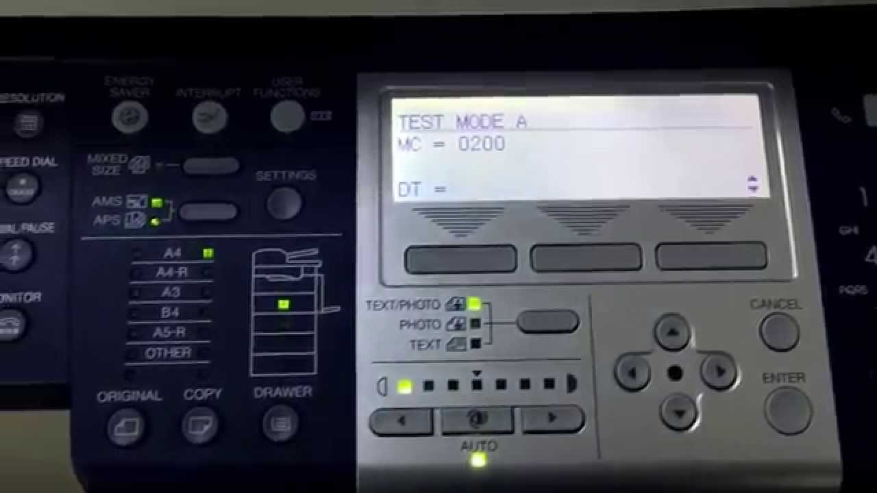 Toshiba copier estudio 182 181 195 212 224 toner install code 02. toshiba  fotokopi makinesi toner - YouTube